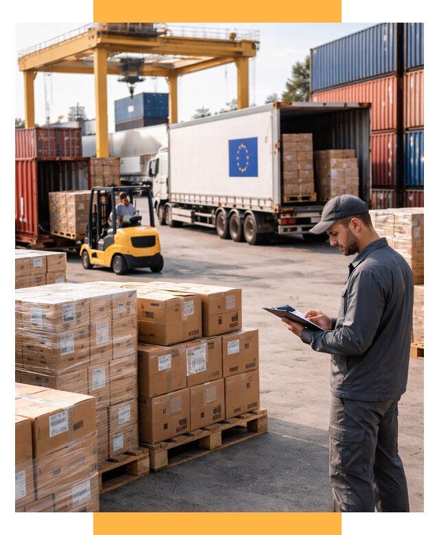 Доставка грузов из Европы от 12302 р., логистика СетСервис-Пхв