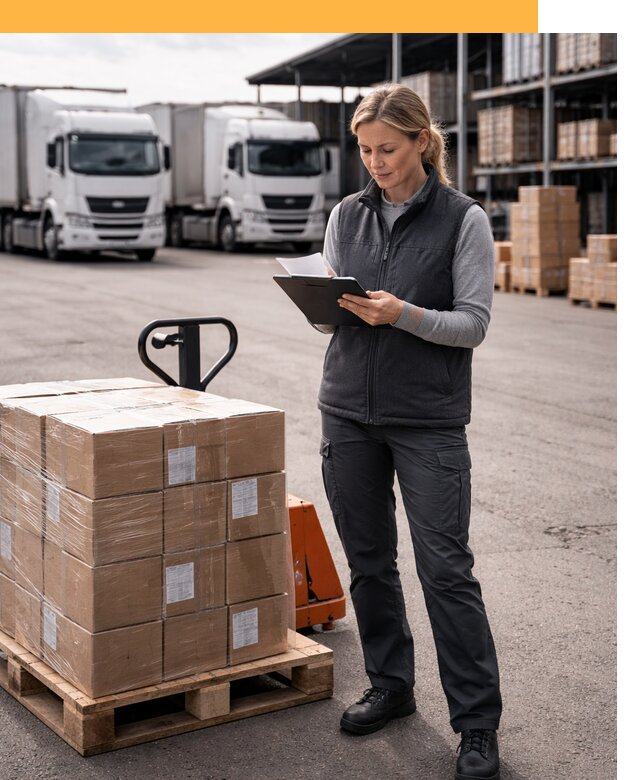 Доставка грузов из Европы к дверям клиента от 12302 руб