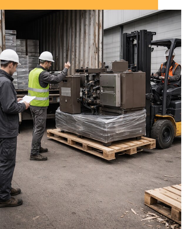 Доставка промышленного оборудования из Европы от 46134