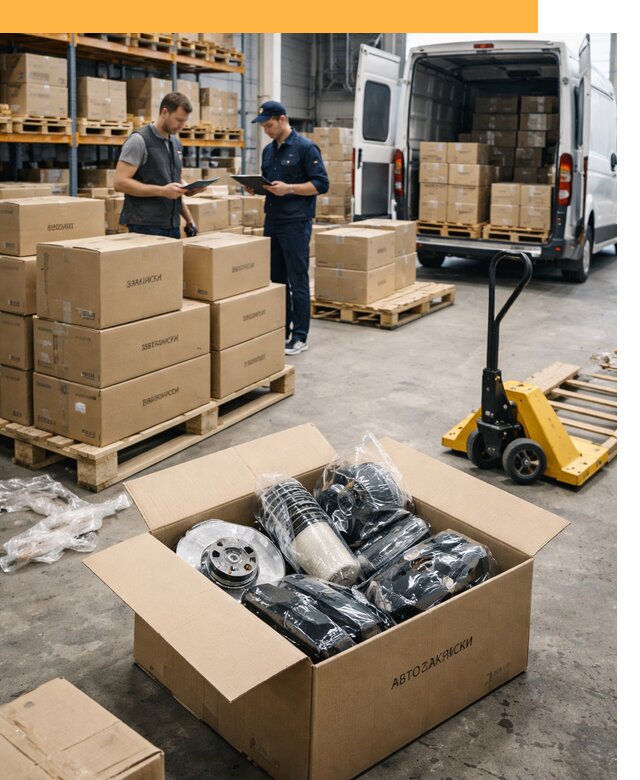 Доставка автозапчастей из Европы от 12815 руб быстро и надёжно