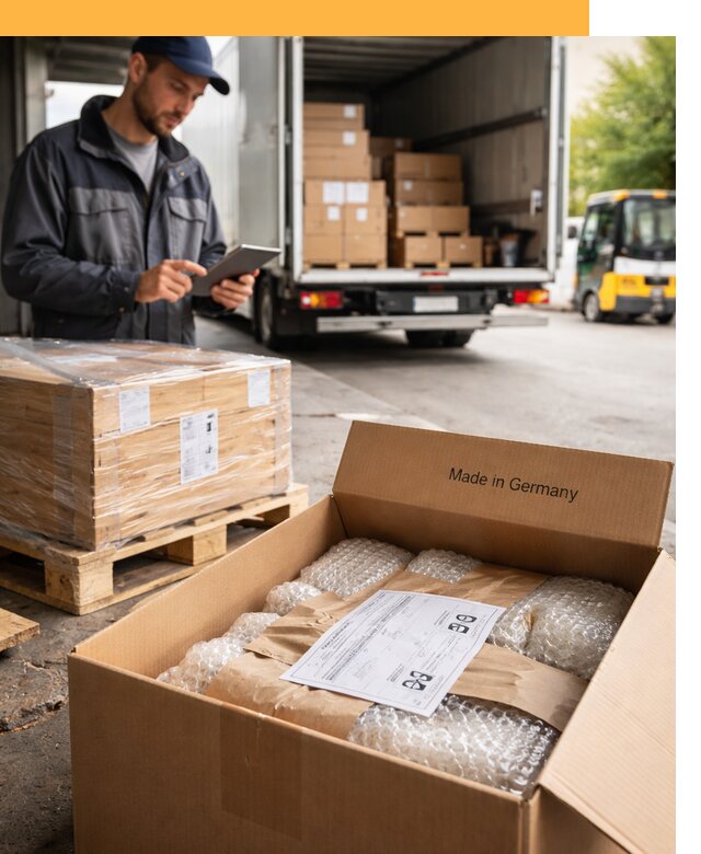 Доставка грузов из Германии от 46134 руб с таможенным оформлением