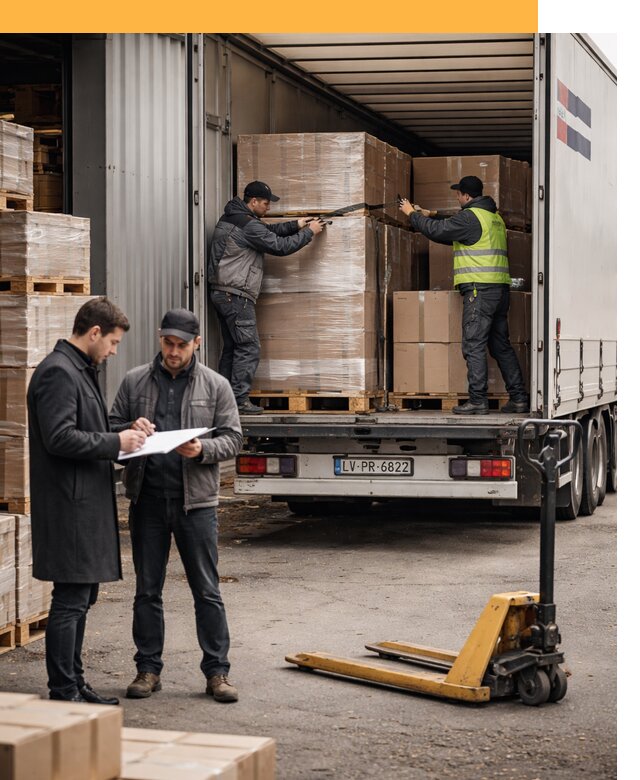 Автоперевозки из Латвии — международная доставка от 76890