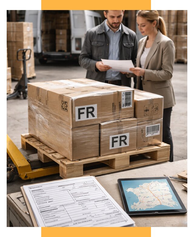 Доставка грузов в Францию от 25630 р., логистика СетСервис-Пхв