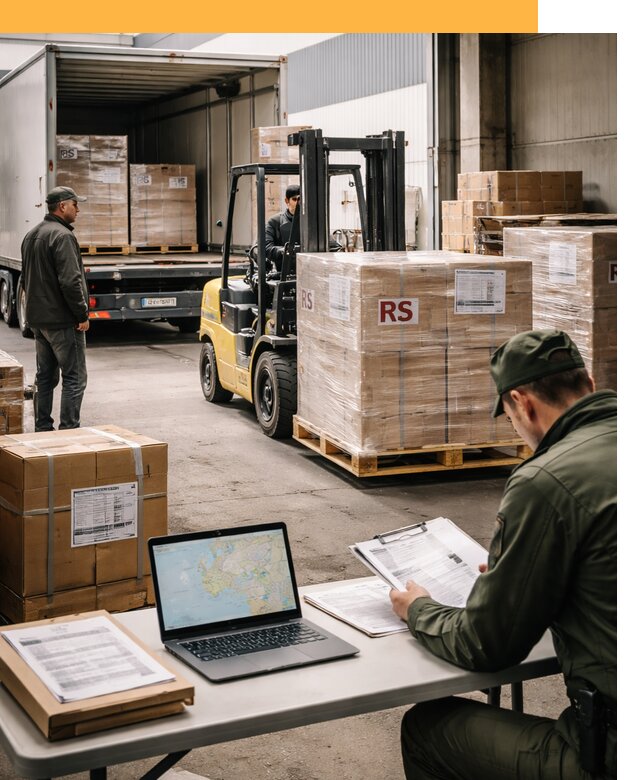 Доставка грузов в Сербию от 46134 руб, международные перевозки