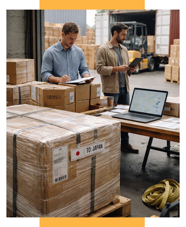 Доставка грузов в Японию от 25630 р., логистика СетСервис-Пхв