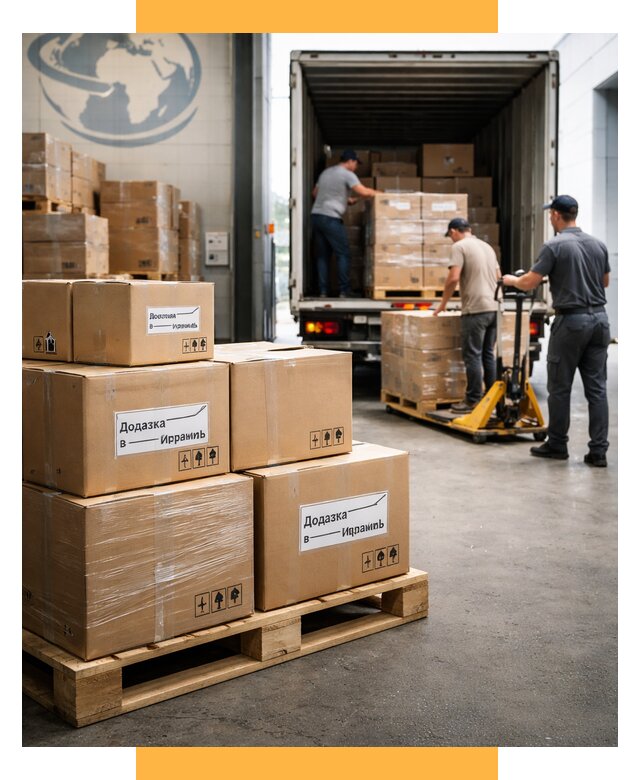 Доставка грузов в Израиль и экспорт от 46134 р. СетСервис-Пхв
