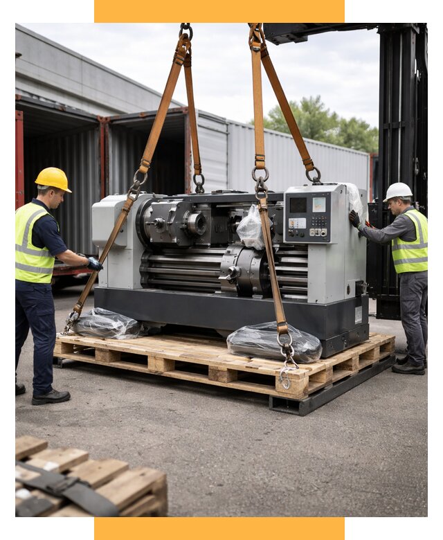 Перевозка станков и таможня от 61512 р. | СетСервис-Пхв логистика