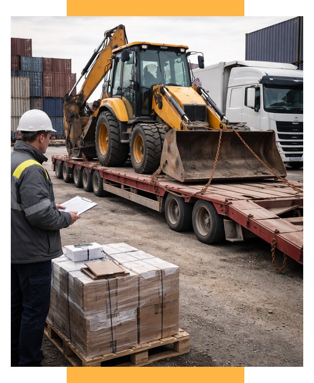 Международная перевозка спецтехники от 46134 р., СетСервис-Пхв