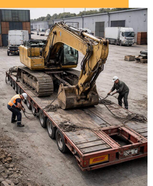 Перевозка спецтехники по России и миру от 46134 руб