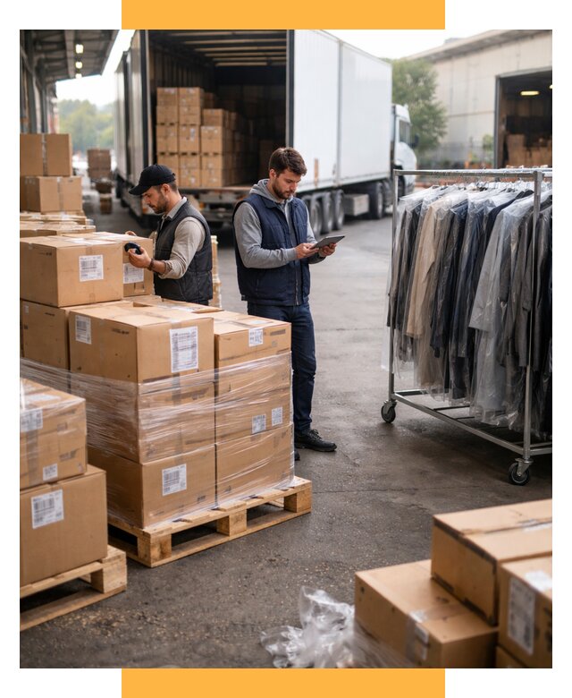 Перевозка и доставка одежды из Китая от 7689 р., СетСервис-Пхв