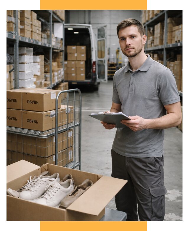 Доставка обуви из Китая и Турции от 4613 р. СетСервис-Пхв