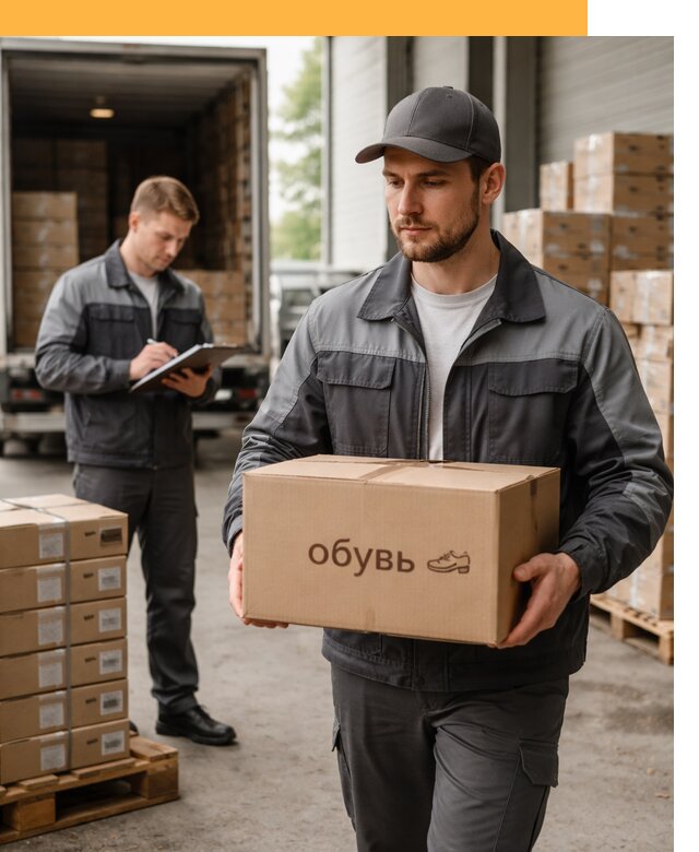Международная перевозка обуви с таможенным оформлением от 4613
