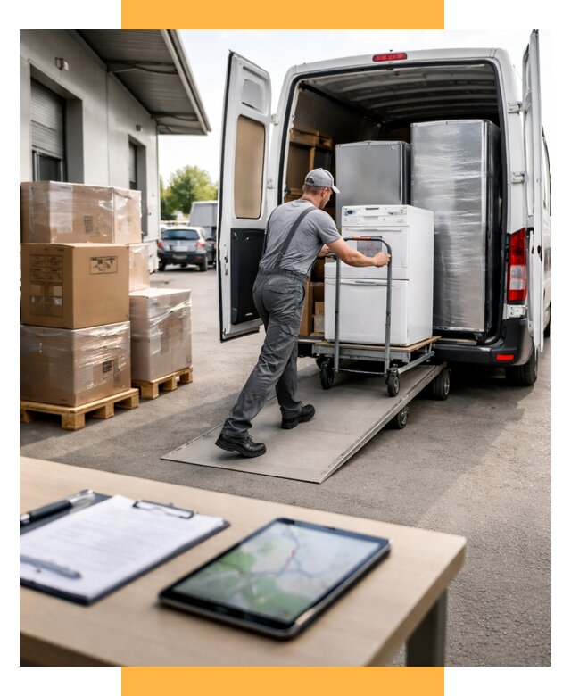 Перевозка бытовой техники от 6664 р. - логистика СетСервис-Пхв