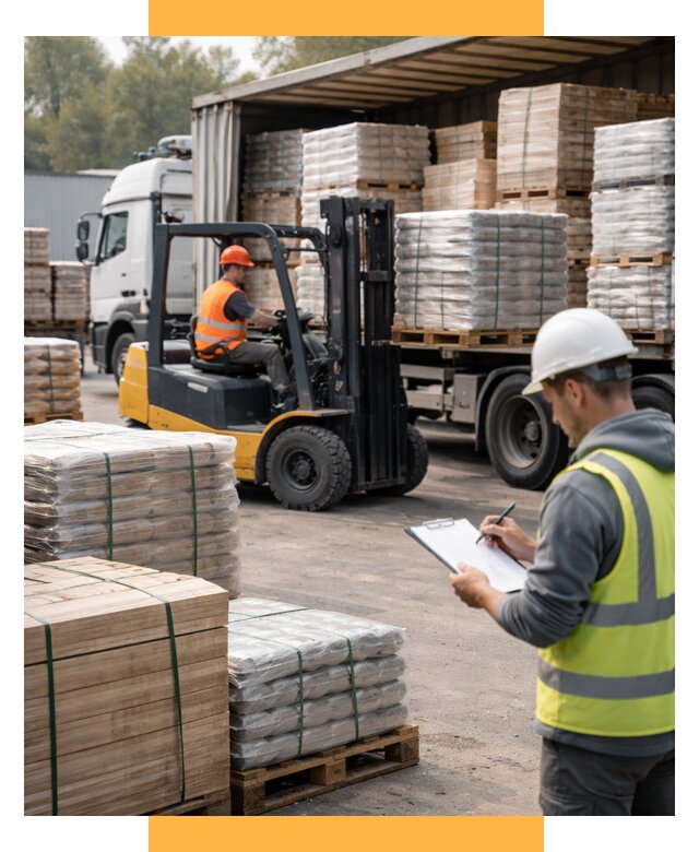 Перевозка строительных материалов от 5639 р. | СетСервис-Пхв