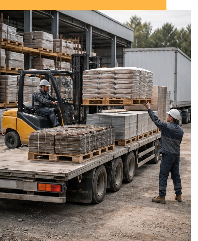 Перевозка строительных материалов по миру от 5639 руб