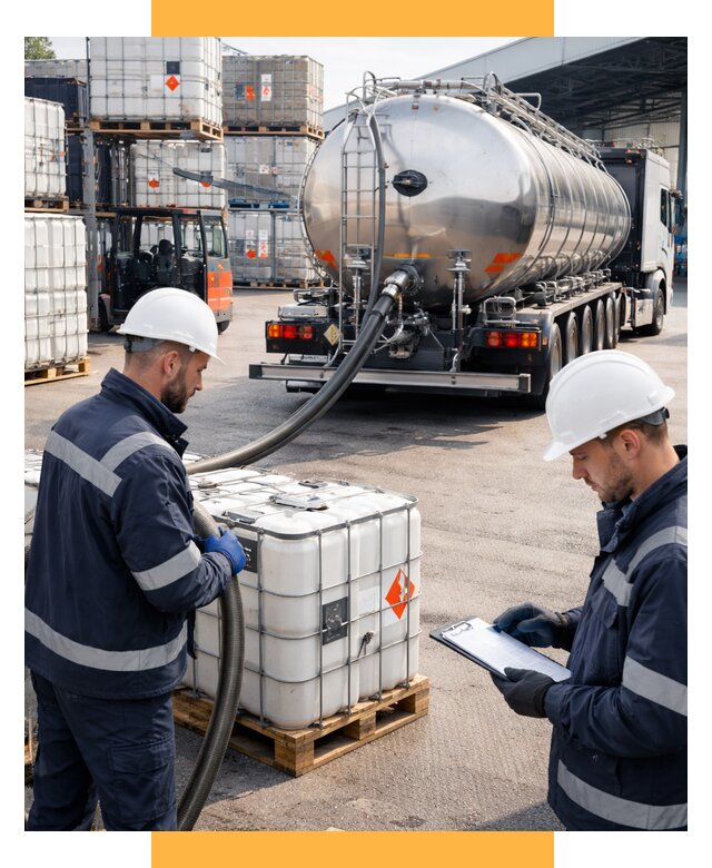 Перевозка химического сырья от 8714 р. Логистика СетСервис-Пхв