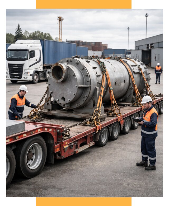 Перевозка тяжеловесных грузов под ключ от 153780 р. | СетСервис-Пхв