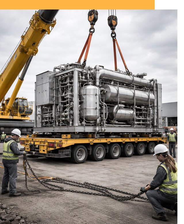 Перевозка тяжеловесных грузов по миру от 153780 руб