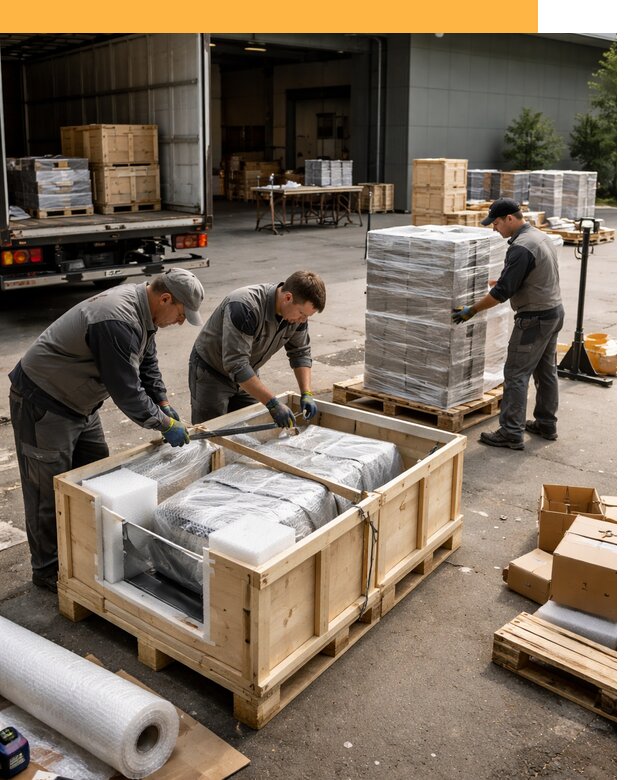 Перевозка выставочных грузов по миру от 25630 руб за м2 с таможней