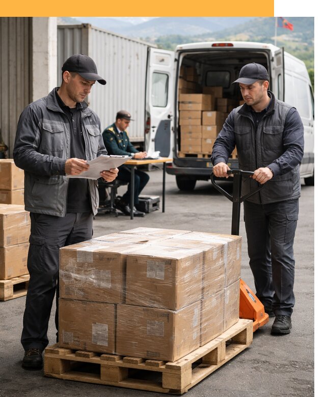 Доставка грузов через Армению, быстрая таможенная очистка от 25630