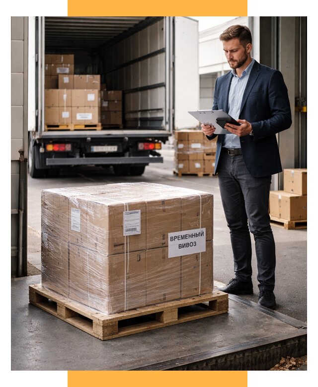 Временный вывоз товаров под ключ от 8202 р. | СетСервис-Пхв