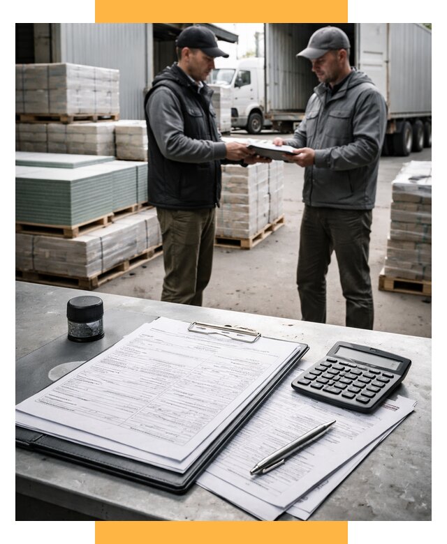 Таможенное оформление стройматериалов от 8714 р. | СетСервис-Пхв