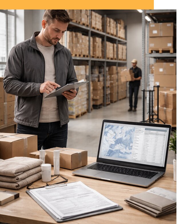 Закупка товаров в Европе под ключ: доставка, таможня от 7689 руб